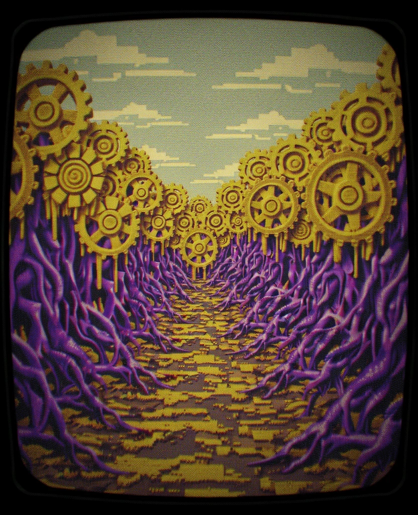 Surreal Pixel Art